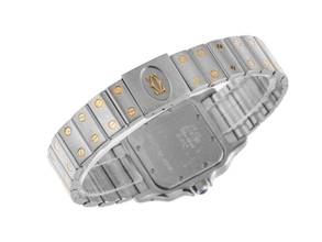 Thumbnail von Cartier Santos Galbée GM Ref.187901 Bj.1995 Full Set sehr gut Vintage Santos GM großes Modell