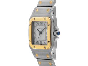 Thumbnail von Cartier Santos Galbée GM Ref.187901 Bj.1995 Full Set sehr gut Vintage Santos GM großes Modell