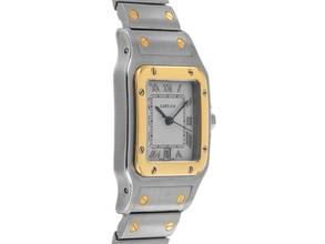 Thumbnail von Cartier Santos Galbée GM Ref.187901 Bj.1995 Full Set sehr gut Vintage Santos GM großes Modell