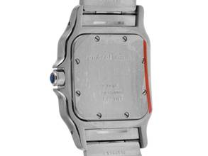 Thumbnail von Cartier Santos Galbée GM Ref.187901 Bj.1995 Full Set sehr gut Vintage Santos GM großes Modell