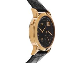 Thumbnail von A. Lange & Söhne Lange 1 Ref.101.031 Bj.1998 Full Set original Vintage Unpoliert Lange 1 18kt Roségold