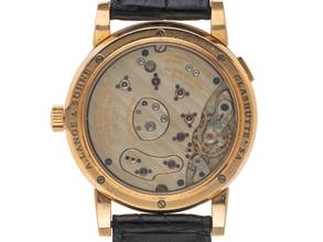 Thumbnail von A. Lange & Söhne Lange 1 Ref.101.031 Bj.1998 Full Set original Vintage Unpoliert Lange 1 18kt Roségold
