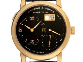  A. Lange & Söhne Lange 1 Ref.101.031 Bj.1998 Full Set original Vintage Unpoliert Lange 1 18kt Roségold 
