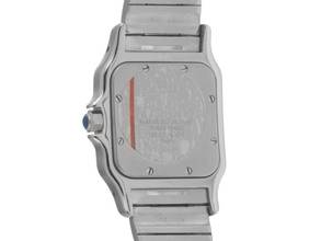 Thumbnail von Cartier Santos Galbée GM Großes Modell Ref.1566 1998 Full Set sehr gut Vintage Santos Galbee GM großes Modell