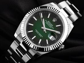 Thumbnail von Rolex Datejust 41 Ref.126334 2026 Full Set Ungetragen Datejust Ombré Green Dial
