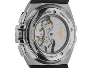 Thumbnail von Omega Constellation Double Eagle Chronograph Ref.1819.51.91 Bj.2007 Full Set original Unpoliert Vintage Constellation Double Eagle Chronograph Kautschuk Faltschließe