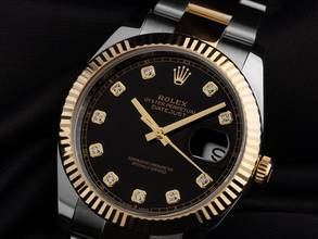 Thumbnail von Rolex Datejust 41 Ref.126333 2022 Full Set wie Neu Datejust Diamanten