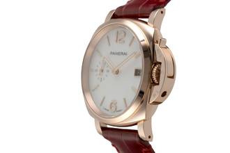Thumbnail von Panerai Luminor 18k (0,750) Gold Automatik MOP Ref. PAM01280 Box & Papiere 2022