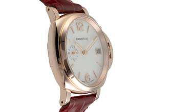 Thumbnail von Panerai Luminor 18k (0,750) Gold Automatik MOP Ref. PAM01280 Box & Papiere 2022