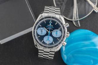 Thumbnail von Omega Speedmaster Chronograph Stahl Automatik Herrenuhr Ref 324.30.38.50.03.002