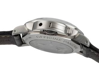 Thumbnail von Panerai Luminor 1950 8 Days GMT Stahl Handaufzug Herrenuhr Ref. PAM00233 Box & Papiere 2014