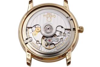 Thumbnail von Omega De Ville 18K (0,750) Gold Automatik Herrenuhr Ref. 4612.30.02 B&P 2006