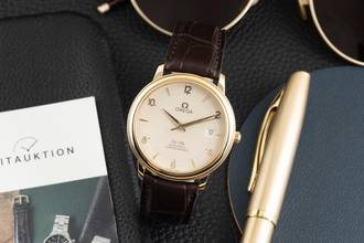 Thumbnail von Omega De Ville 18K (0,750) Gold Automatik Herrenuhr Ref. 4612.30.02 B&P 2006