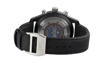 Thumbnail von IWC Fliegeruhr Chronograph Top Gun Pilot Chronograph Top Gun Keramik Automatik Herrenuhr Ref. IW388001 B&P