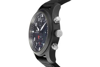 Thumbnail von IWC Fliegeruhr Chronograph Top Gun Pilot Chronograph Top Gun Keramik Automatik Herrenuhr Ref. IW388001 B&P