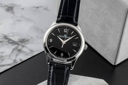  Jaeger-LeCoultre Master Control Date Stahl Automatik Ref. Q1548470 176.8.40.S Papiere 