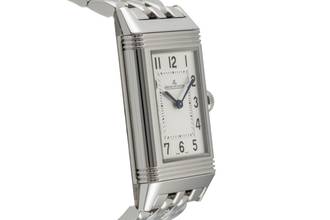 Thumbnail von Jaeger-LeCoultre Reverso Stahl Quarz Damenuhr Ref. Q2518140 222.8.47 B&P 2019