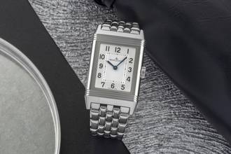 Thumbnail von Jaeger-LeCoultre Reverso Stahl Quarz Damenuhr Ref. Q2518140 222.8.47 B&P 2019