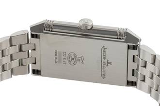 Thumbnail von Jaeger-LeCoultre Reverso Stahl Quarz Damenuhr Ref. Q2518140 222.8.47 B&P 2019