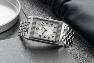 Thumbnail von Jaeger-LeCoultre Reverso Stahl Quarz Damenuhr Ref. Q2518140 222.8.47 B&P 2019