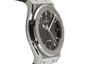 Thumbnail von Hublot Classic Fusion Racing Grey Automatik Titan Herrenuhr 542.NX.7071.LR