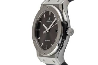Thumbnail von Hublot Classic Fusion Racing Grey Automatik Titan Herrenuhr 542.NX.7071.LR