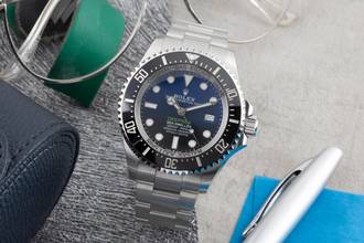 Thumbnail von Rolex Sea-Dweller Deepsea D-Blue James Cameron Edelstahl Ref. 126660 B&P 2019