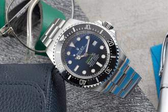 Thumbnail von Rolex Sea-Dweller Deepsea D-Blue James Cameron Edelstahl Ref. 126660 B&P 2019
