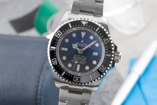  Rolex Sea-Dweller Deepsea D-Blue James Cameron Edelstahl Ref. 126660 B&P 2019 