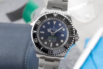  Rolex Sea-Dweller Deepsea D-Blue James Cameron Edelstahl Ref. 126660 B&P 2019 