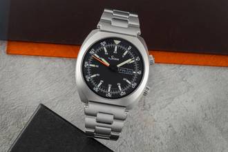 Thumbnail von Sinn 240 ST Edelstahl Black Dial Automatik Herrenuhr Ref. 240.010 Box & Papiere