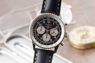  Breitling Navitimer 92 Chronograph Stahl / Gold Automatik Herrenuhr Ref. D30022 