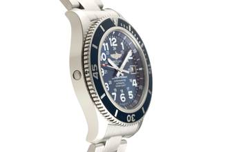 Thumbnail von Breitling Superocean II 44 Stahl Blue Dial Automatik Herrenuhr Ref. A17392D71