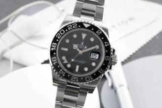  Rolex GMT-Master II Oyster Edelstahl Automatik Herrenuhr Ref. 116710LN B&P 2011 