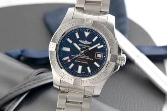  Breitling Avenger II Seawolf Stahl Automatik Herrenuhr Ref. A17331101B2A1 B&P 