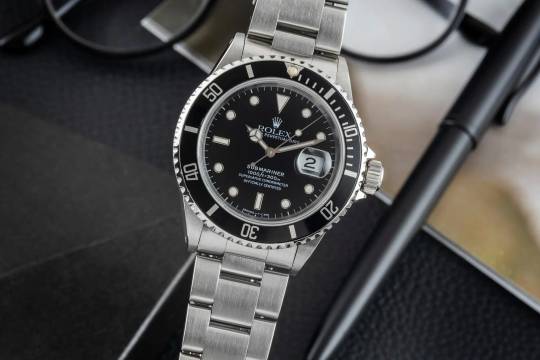  Rolex Submariner Date 1000ft Oyster Edelstahl Automatik Ref. 16610 W-Serie 