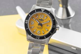  Breitling Superocean 44 Stahl Automatik Herrenuhr Ref. A17367D81C1A1 B&P 2020 