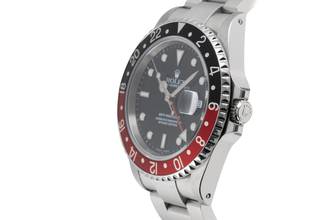 Thumbnail von Rolex GMT-Master II Coke Oyster Edelstahl Automatik Herrenuhr Ref. 16710 A-Serie
