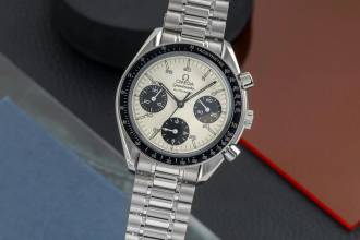  Omega Speedmaster Reduced Marui Stahl Automatik Ref. 3510.21.00 B&P 2000 