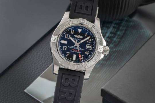  Breitling Avenger II Seawolf Edelstahl Automatik Herrenuhr Ref. A17331 