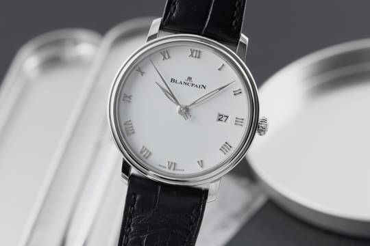  Blancpain Villeret Ultraflach Stahl Automatik Herren Ref. 6224 1127 55B B&P 2025 