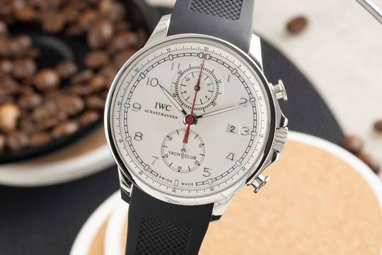  IWC Portugieser Yacht Club Chronograph Flyback Automatik Ref. IW390211 Papiere 