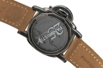 Thumbnail von Panerai Luminor Venticinque Limited Edition Stahl Handaufzug Ref. PAM02025 B&P