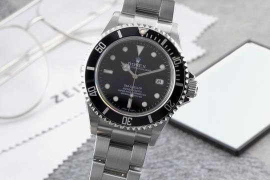  Rolex Sea-Dweller 4000 4000ft Automatik Oyster Stahl Ref. 16600T V-Serie Papiere 2009 