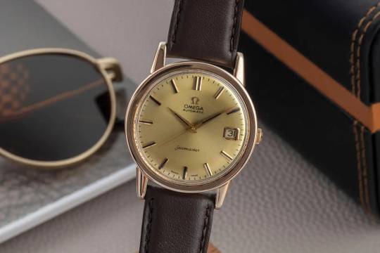  Omega Seamaster Stahl / Gold Automatik Herren Ref. CD 166.0003 166.003 Vintage 