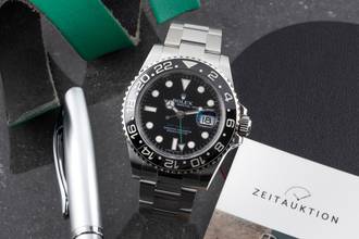 Thumbnail von Rolex GMT-Master II Oyster Edelstahl Automatik Herrenuhr Ref. 116710LN M-Serie