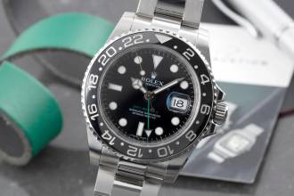  Rolex GMT-Master II Oyster Edelstahl Automatik Herrenuhr Ref. 116710LN M-Serie 