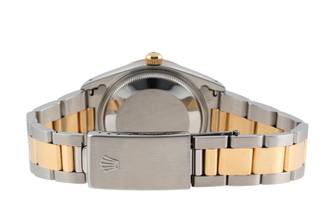 Thumbnail von Rolex Oyster Perpetual Date 34 Black Dial Edelstahl / Gold Ref. 15223 B&P 1994
