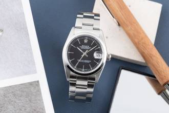 Thumbnail von Rolex Datejust 31 Black Dial Edelstahl Automatik Medium Size Ref. 68240 U-Serie
