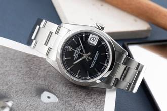 Thumbnail von Rolex Datejust 31 Black Dial Edelstahl Automatik Medium Size Ref. 68240 U-Serie